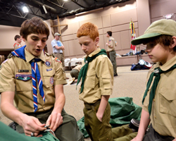 New Scout Camp-in, Knox Presbyterian Church, March 18,2011