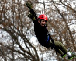 High Ropes & Turkey-Camp Shalom, Maquoketa IA - Nov 2-4, 2012