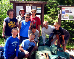 Boundary Waters Northern Minnesota -Crew 3 - July 19-27, 2014